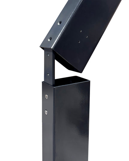 Standsäule für AC Wallbox Home & Pro Power anthrazit inkl. Halter und Bolzenanker/Einseitig