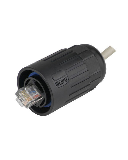 Wasserdichter RJ-45 Anschluss für Wallbox mit OCPP Interface