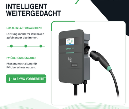 AC Wallbox Pro Power 2G 11kW 7.5m Typ 2 Kabel LAN/WiFi/4G/RS485/RFID/OCPP/ModBus/MID +Backend