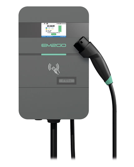 AC Wallbox Pro Power 22kW 7.5m Typ 2 Kabel LAN/WLAN/4G/RS485/RFID/OCPP/ModBus/MID +Backend