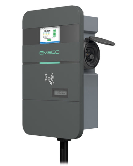 AC Wallbox Pro Power 22kW Typ 2 Steckdose LAN/WLAN/4G/RS485/RFID/OCPP/ModBus/MID +Backend