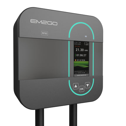 AC Wallbox Home 11kW 6.5m Typ 2 Kabel WiFi +APP + RFID +WLAN + ModBus TCP